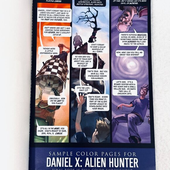 Daniel X: Alien Hunter - James Patterson -Graphic Novel Advance Copy 2008 - 1st - Picture 4 of 9